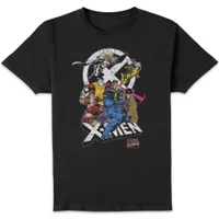 X-Men Super Team Men's T-Shirt - Black - undefined undefined