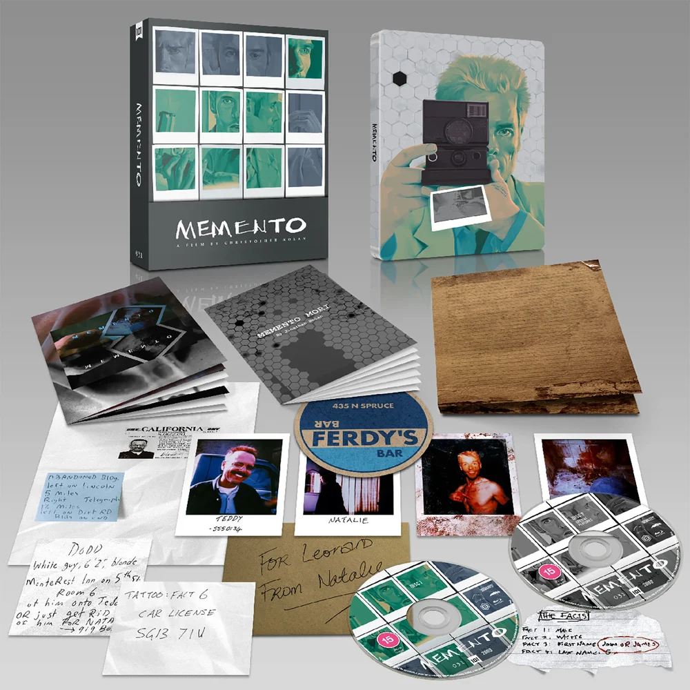 Memento Limited Edition Blu-ray Steelbook Image 1