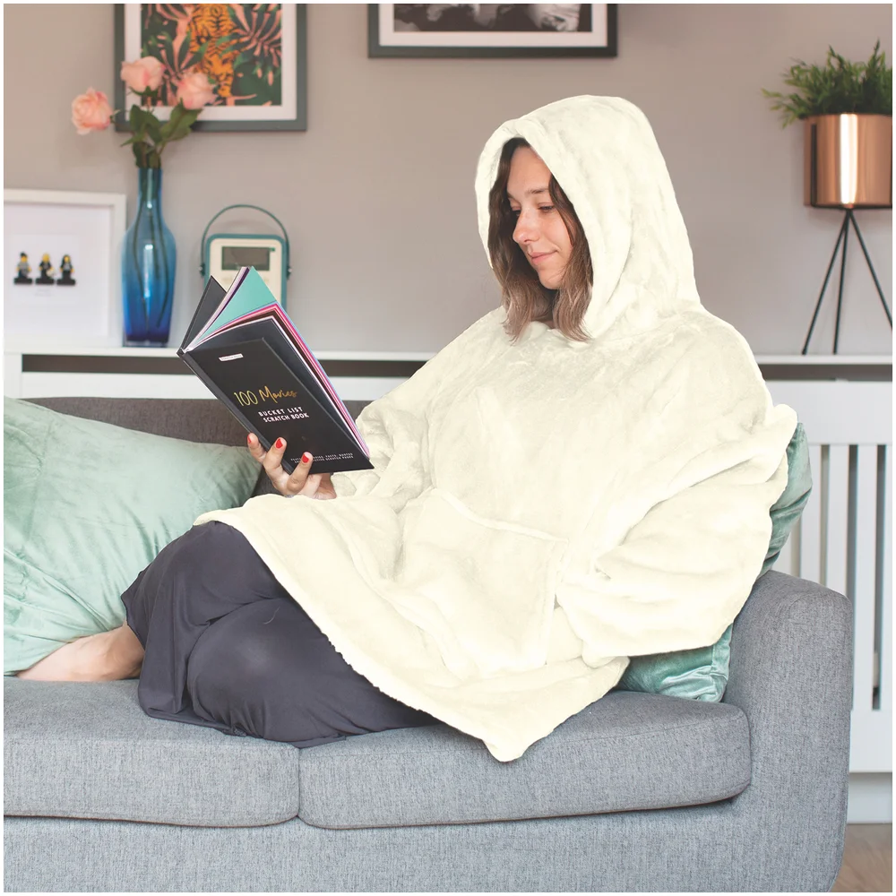 Cream Huggie Blanket Image 1