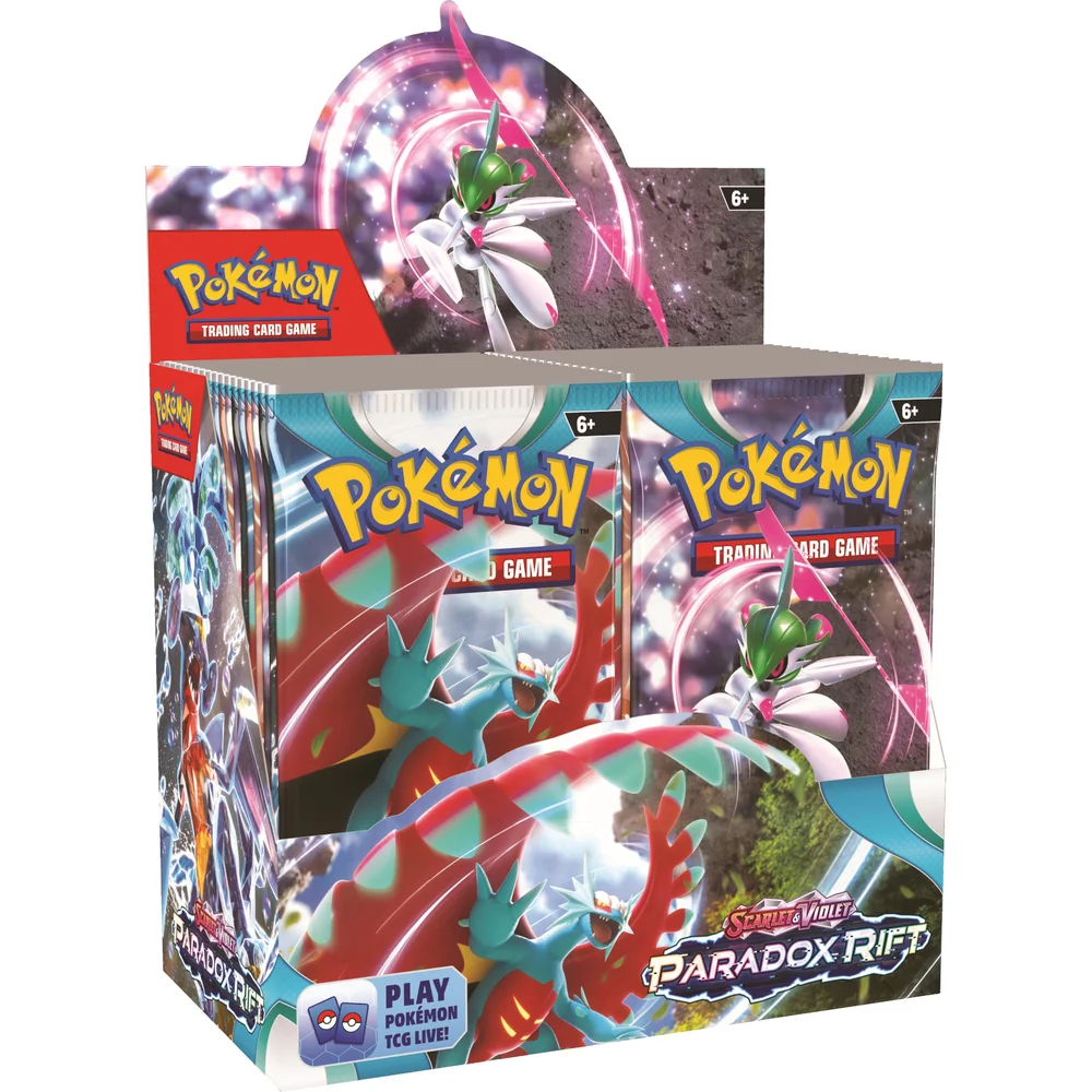 Pokemon TCG: Scarlet & Violet 4 - Paradox Rift Booster CDU (36 Boosters) Image 1
