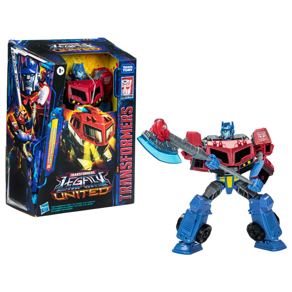 Hasbro Transformers Legacy United Voyager Class Animated Universe Optimus Prime Image 1