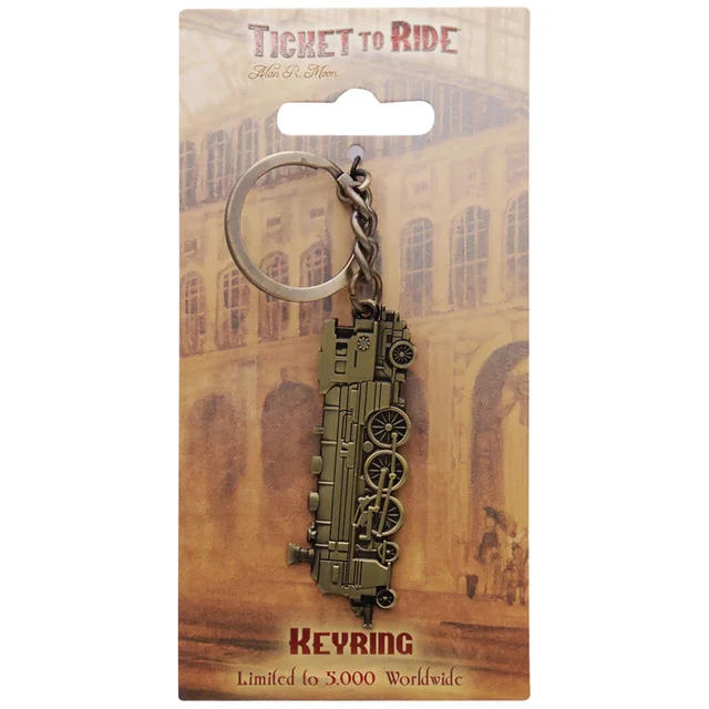 Ticket to Ride Limited Edition Key Ring by Fanattik