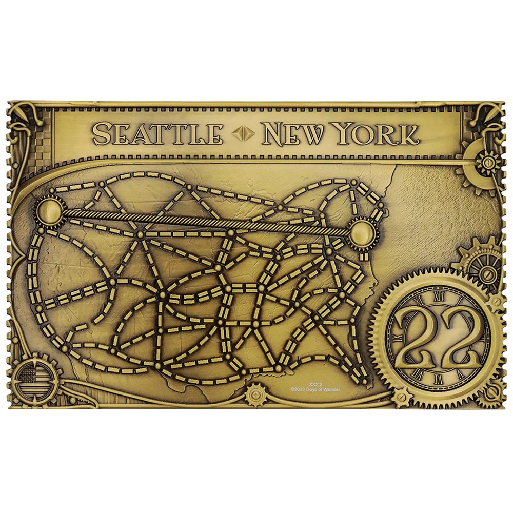 Ticket to Ride North American Open Tour Ticket by Fanattik Image 1