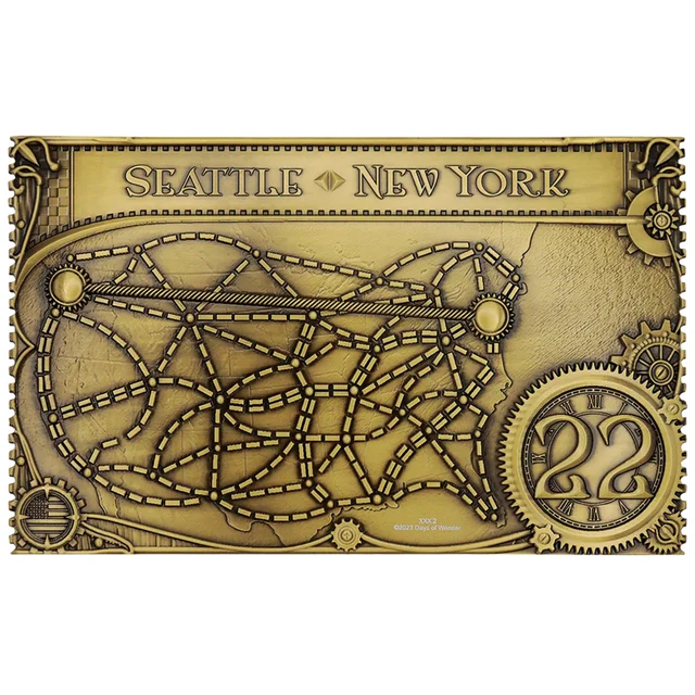 Ticket to Ride North American Open Tour Ticket by Fanattik