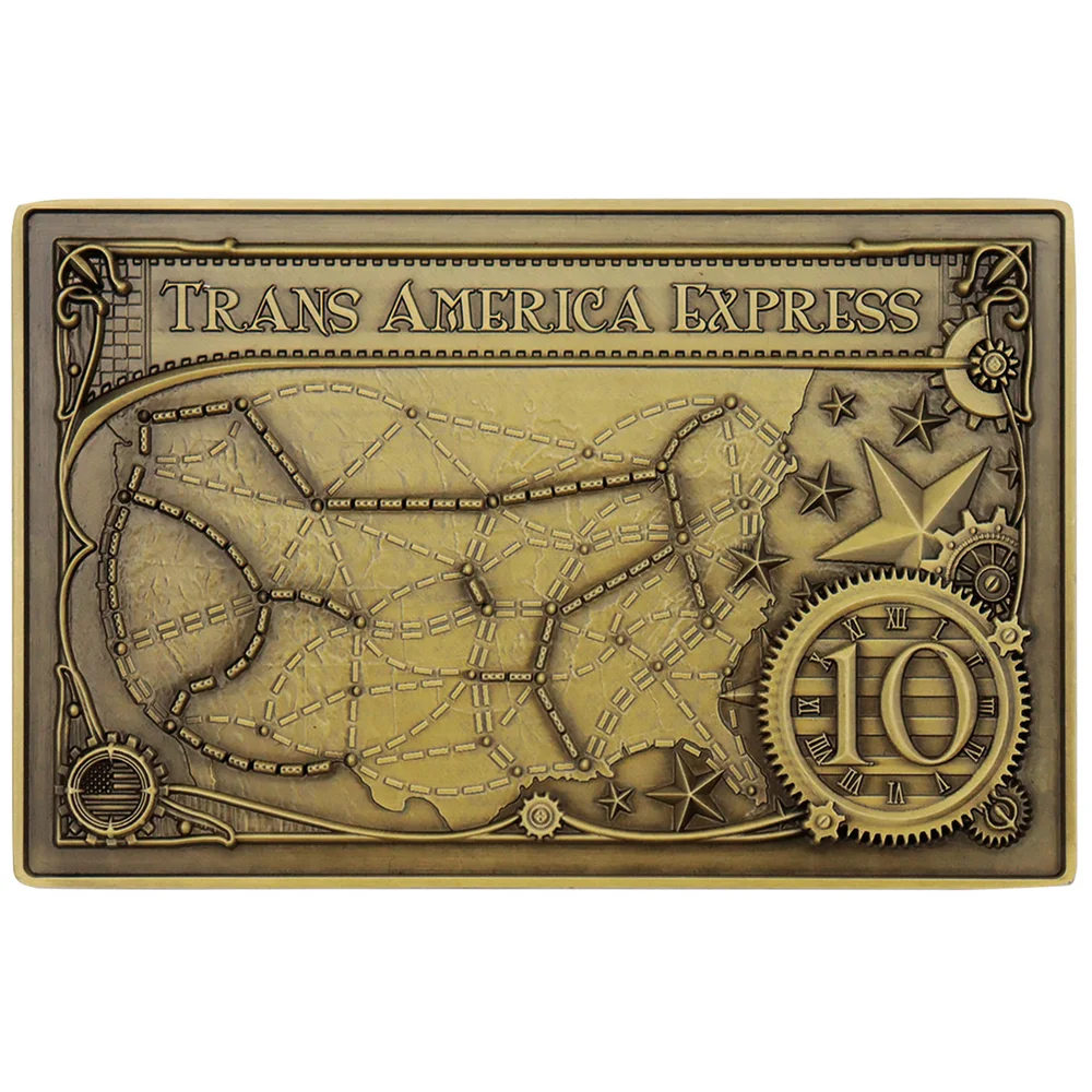Ticket to Ride Trans America Express Ingot By Fanattik Image 1