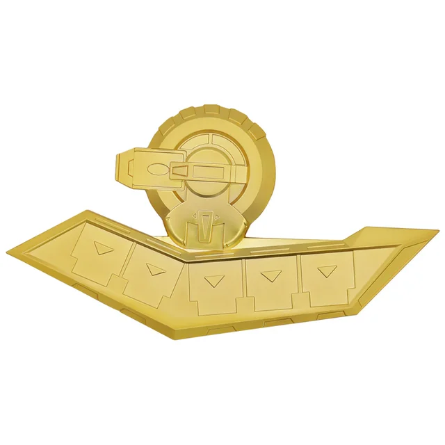 Yu-Gi-Oh! 24K Gold Plated Duel Disk Mini Replica by Fanattik