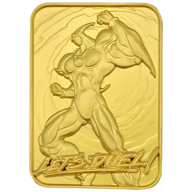 Yu-Gi-Oh! Elemental Hero Neos 24k Gold Plated Ingot by Fanattik