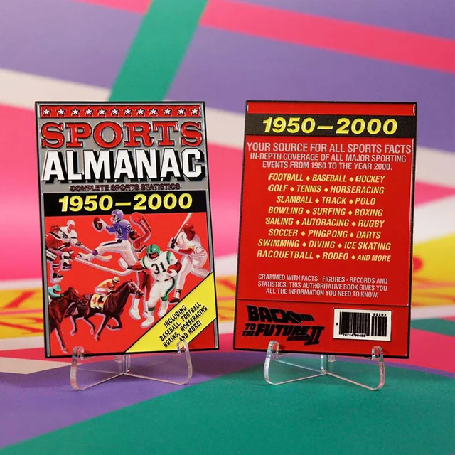 Back to the Future Limited Edition Sport Almanac Ingot