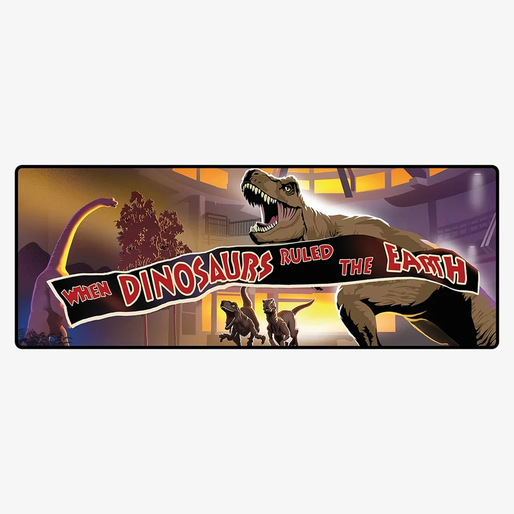 Jurassic Park XL Desk Pad and Coaster Set Image 1