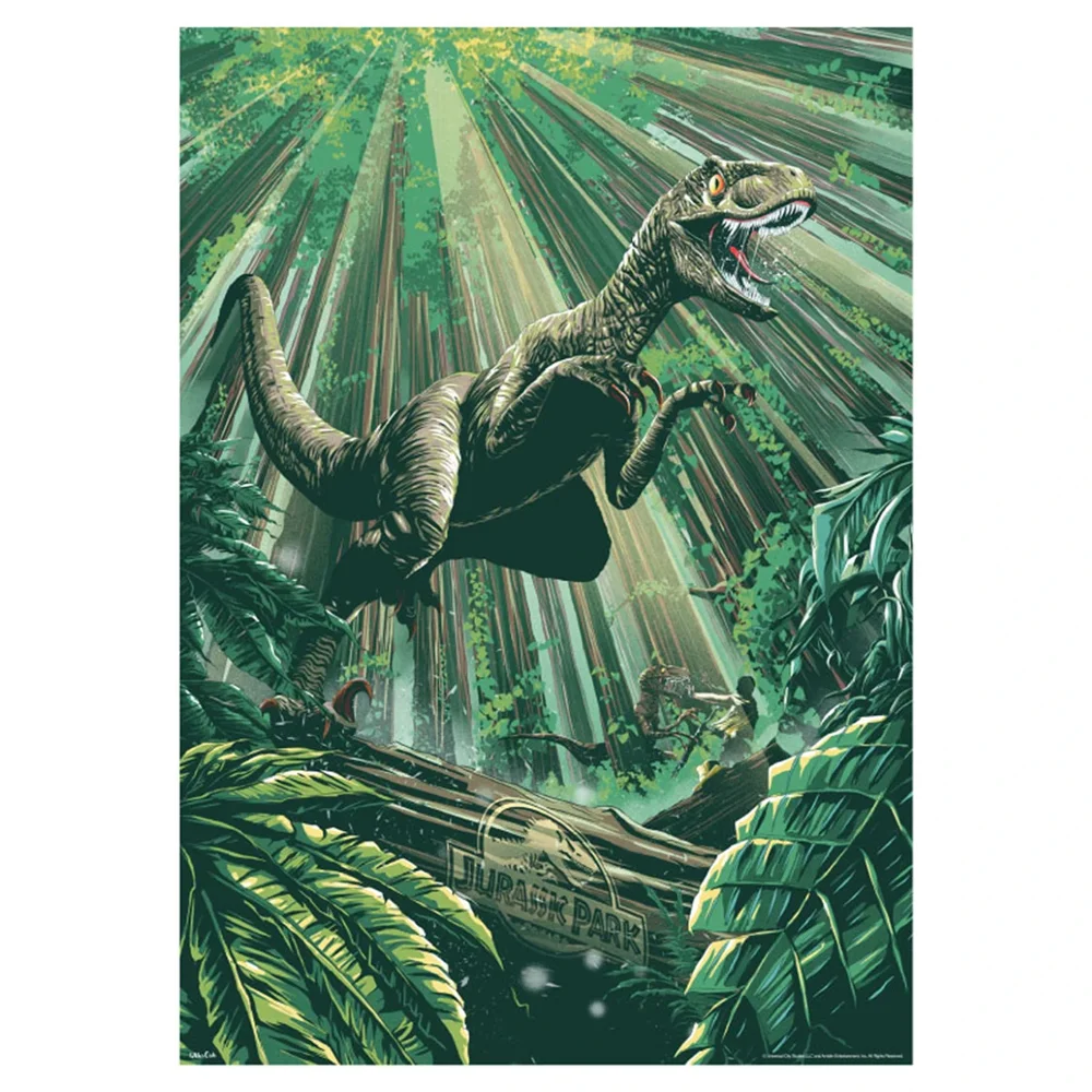 Jurassic Park Limited Edition 30th Anniversary Art Print Image 1