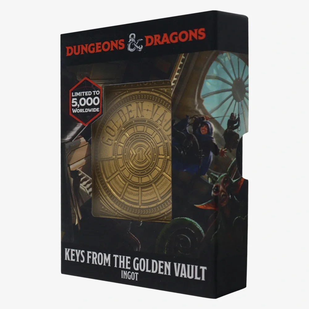 Dungeons & Dragons Limited Edition Keys From The Golden Vault Ingot Image 1