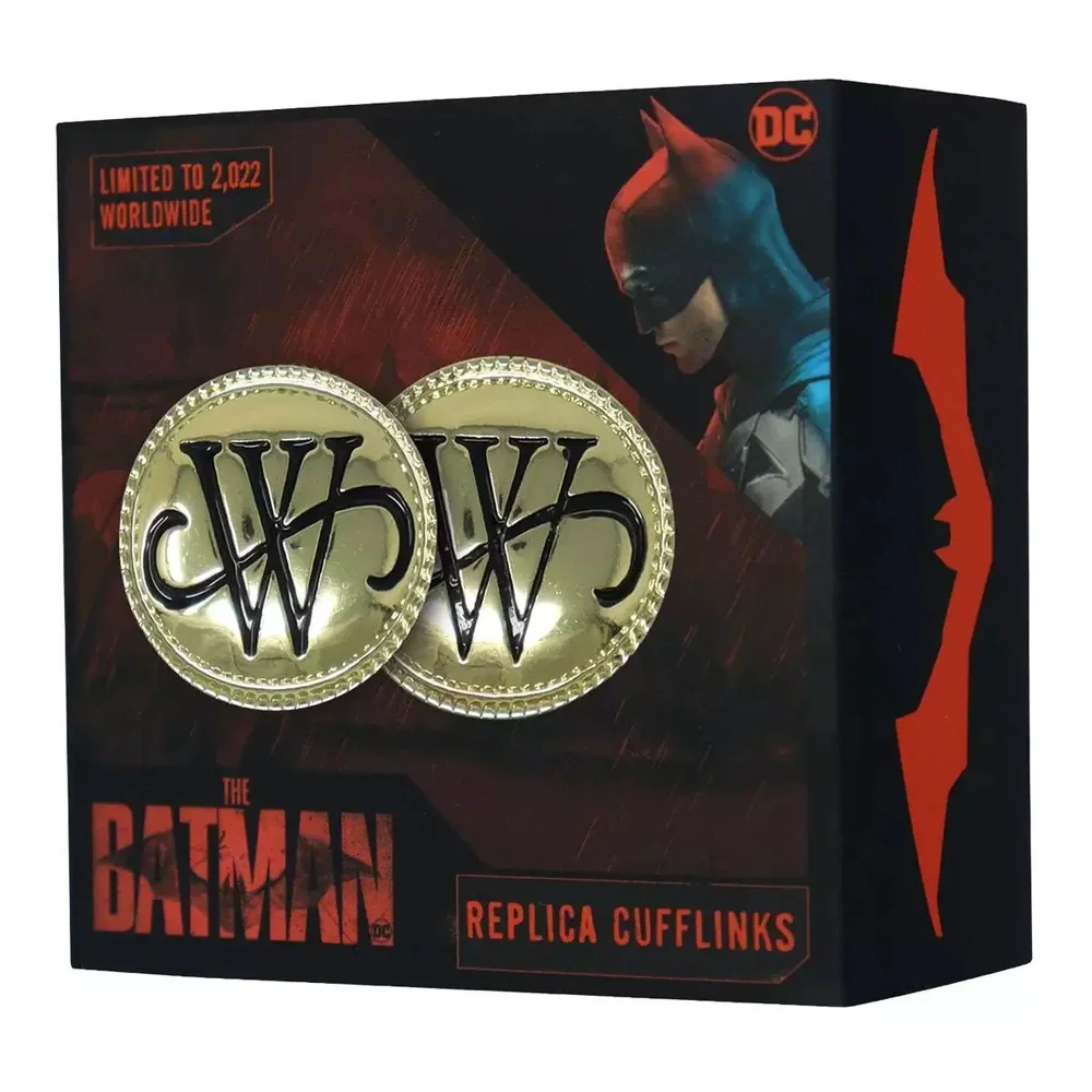 DC The Batman Limited Edition Replica Wayne Cufflinks Image 1