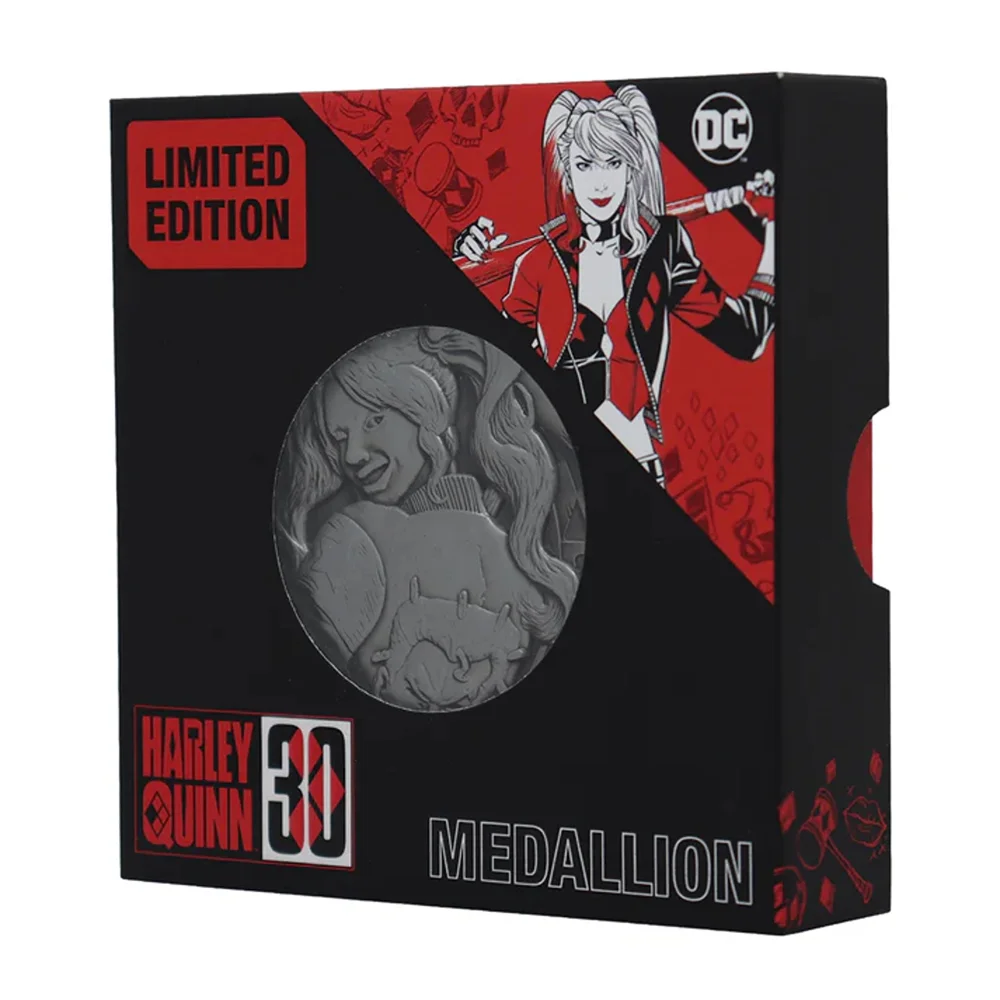 DC Comics Harley Quinn Limited Edition 30th Anniversary Medallion Image 1