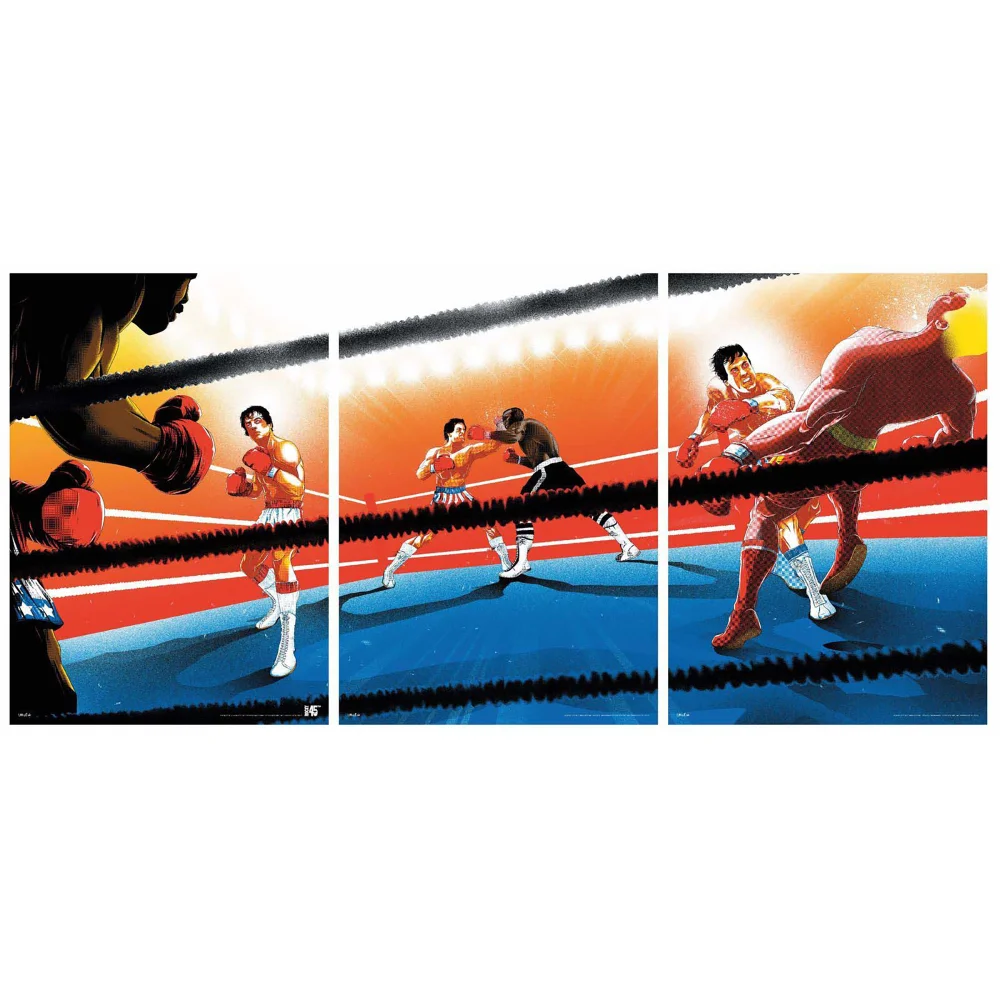 Rocky Limited Edition Set of Three Art Prints Image 1