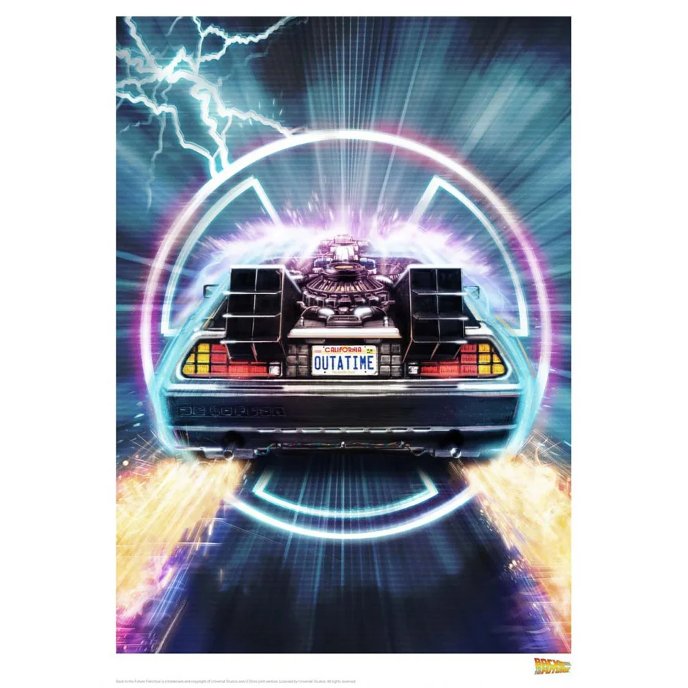 Back to the Future Limited Edition Art Print Image 1