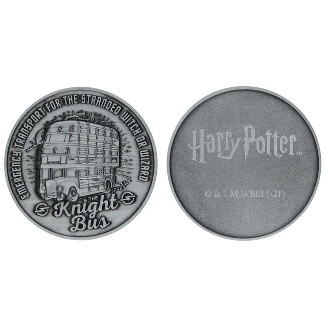 Harry Potter Limited Edition Knight Bus Medallion