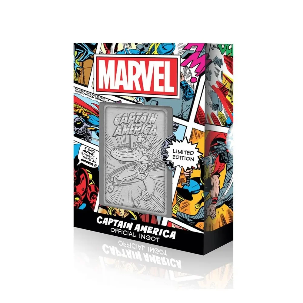 Marvel Limited Edition Captain America Ingot Image 1