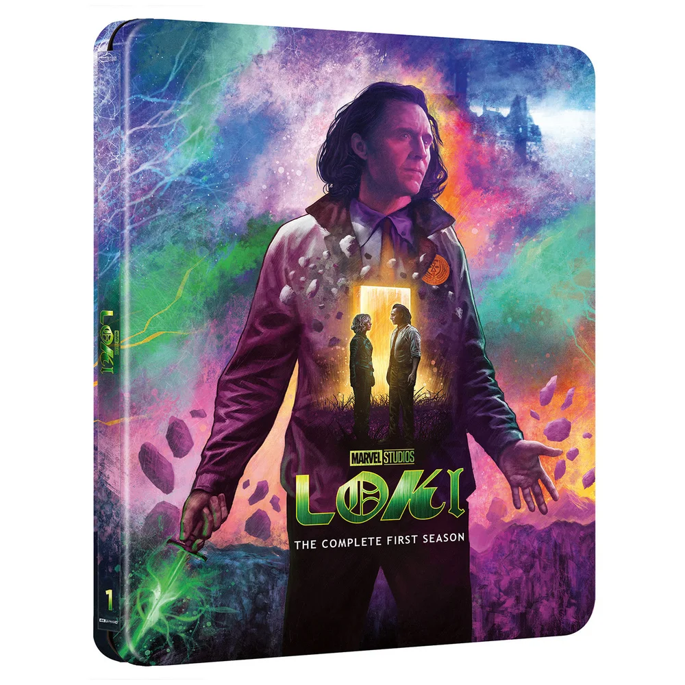 Loki Season 1 4K Ultra HD SteelBook Includes Artcards (Disney+ Original) Image 1