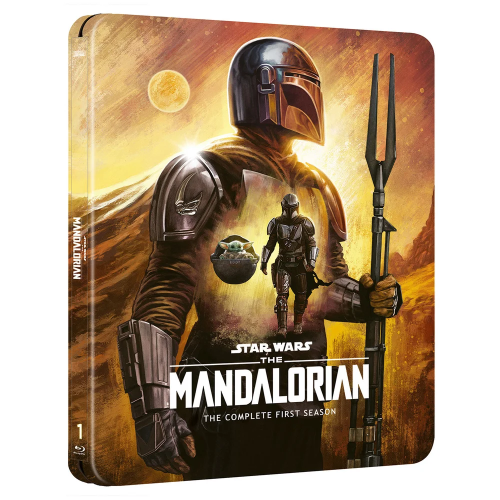 Mandalorian Season 1 4K Ultra HD SteelBook Includes Artcards (Disney+ Original) Image 1