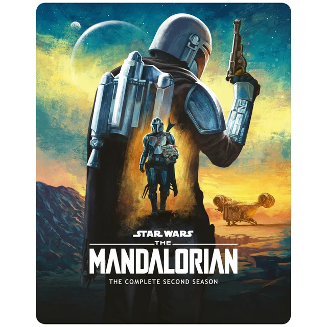Mandalorian Season 2 4K Ultra HD SteelBook Includes Artcards (Disney+ Original)