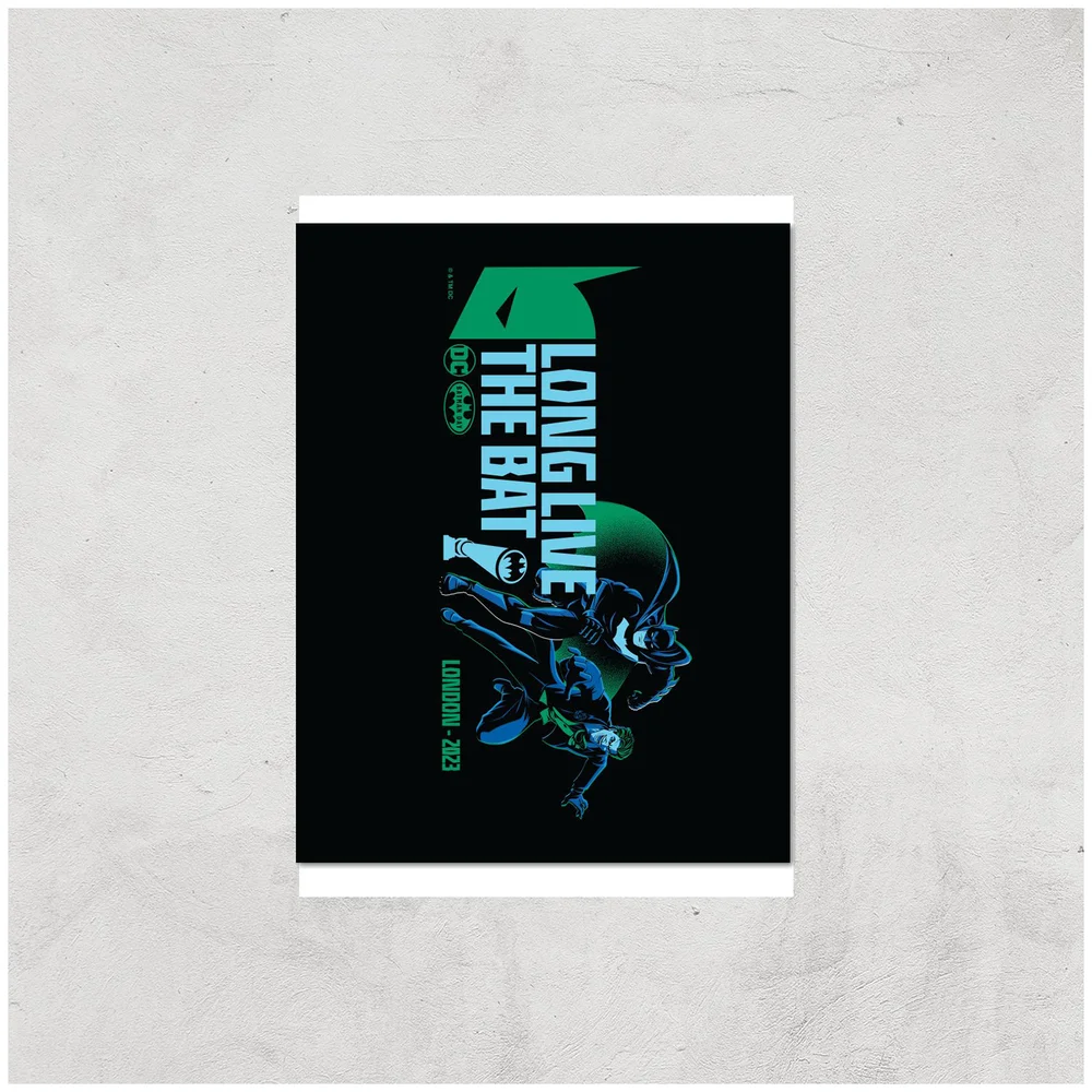 Batman Day London Giclee Art Print - A2 - Print Only Image 1