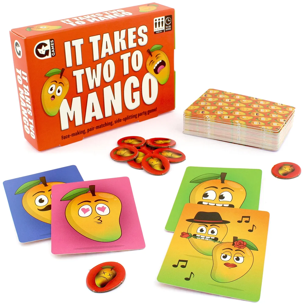 It Takes Two To Mango Card Game Image 1