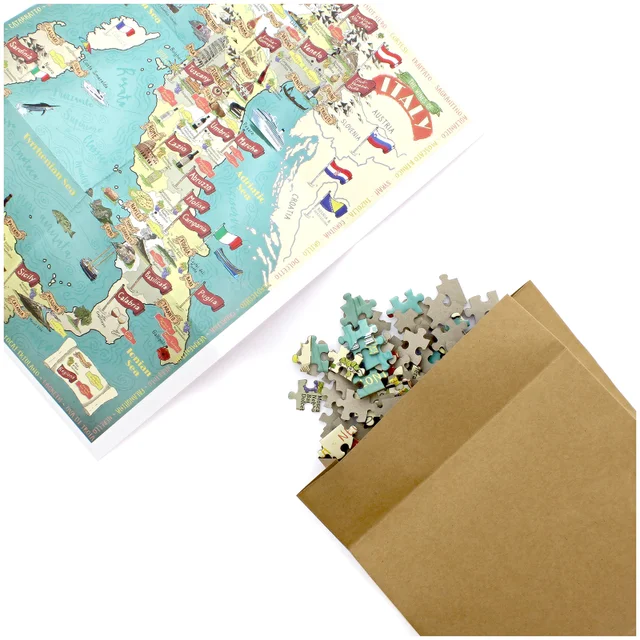 Wines Of Italy - 1000 Piece Jigsaw Puzzle