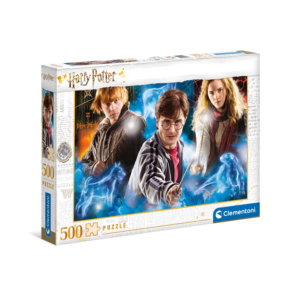 Clementoni Harry Potter 500 Piece Jigsaw Puzzle 1 Image 1