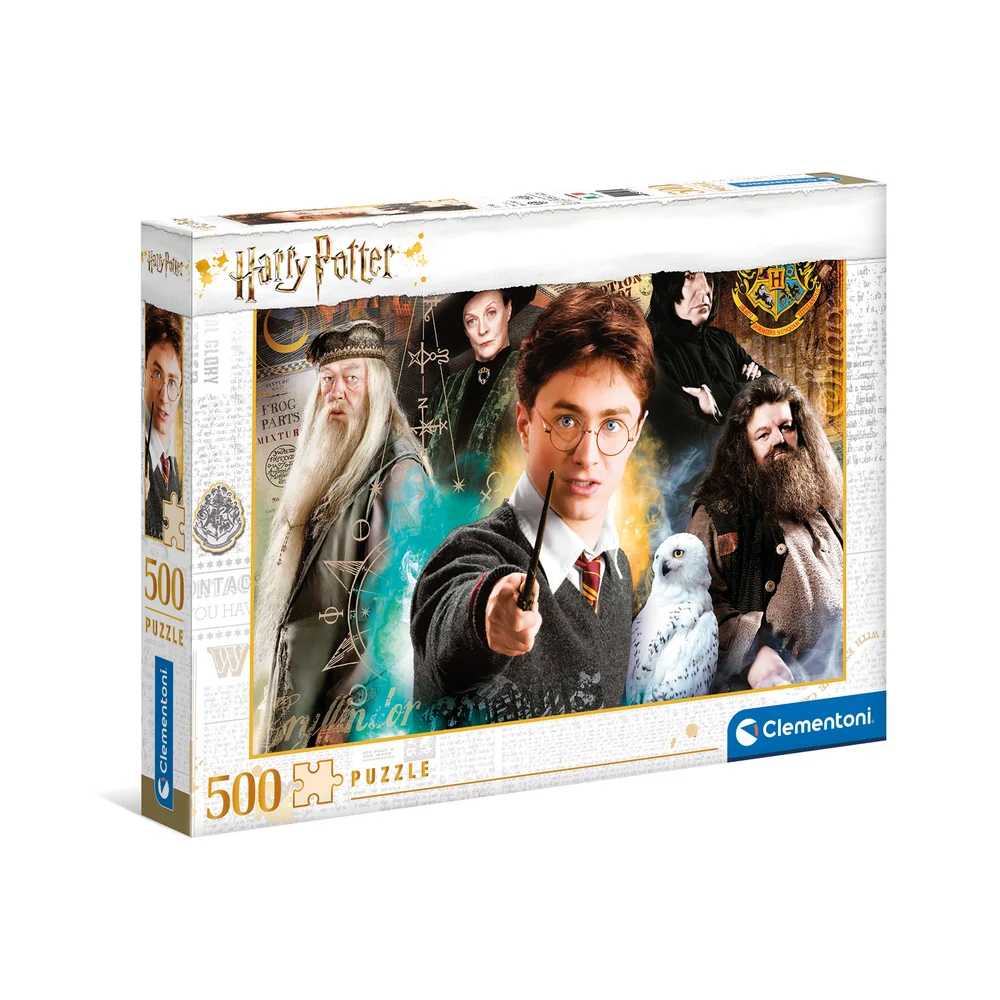 Clementoni Harry Potter 500 Piece Jigsaw Puzzle 2 Image 1