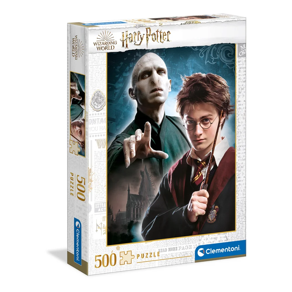 Clementoni Harry Potter 500 Piece Jigsaw Puzzle 3 Image 1