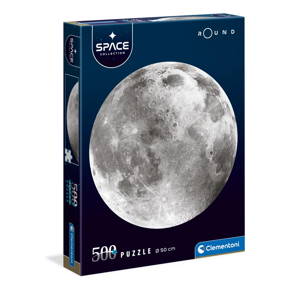 Clementoni Nasa Moon 500 Piece Jigsaw Puzzle Image 1