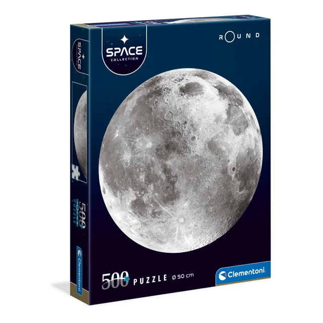 Clementoni Nasa Moon 500 Piece Jigsaw Puzzle