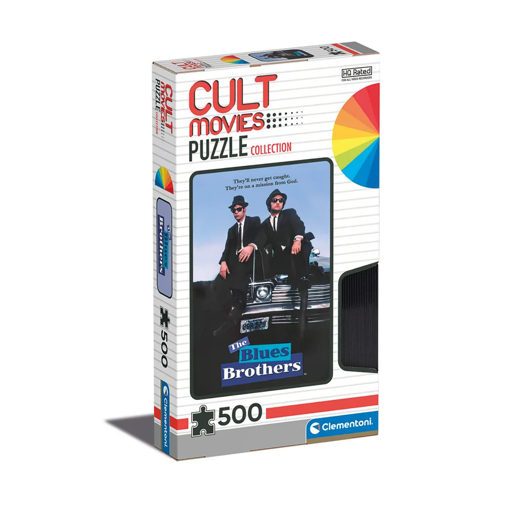 Clementoni Cult Movies Blues Brothers 500 Piece Jigsaw Puzzle Image 1