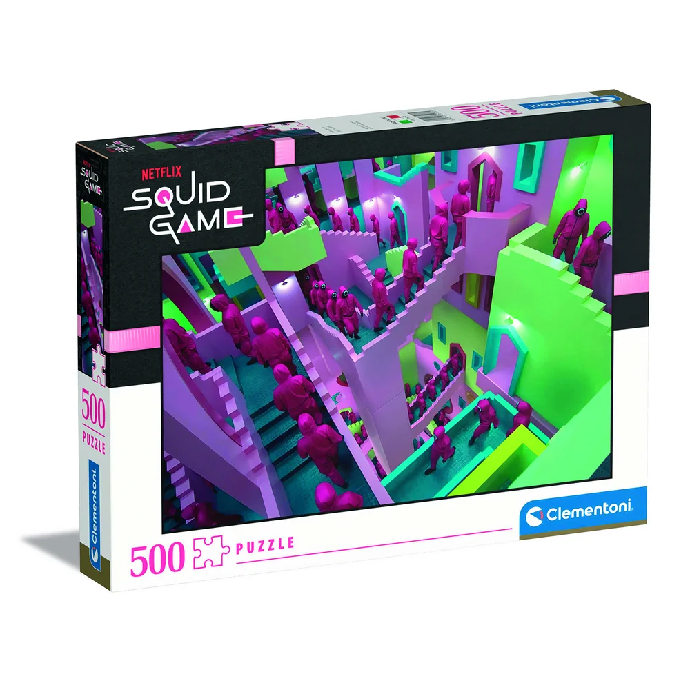 Clementoni Squid Game 500 Piece Jigsaw Puzzle Image 1