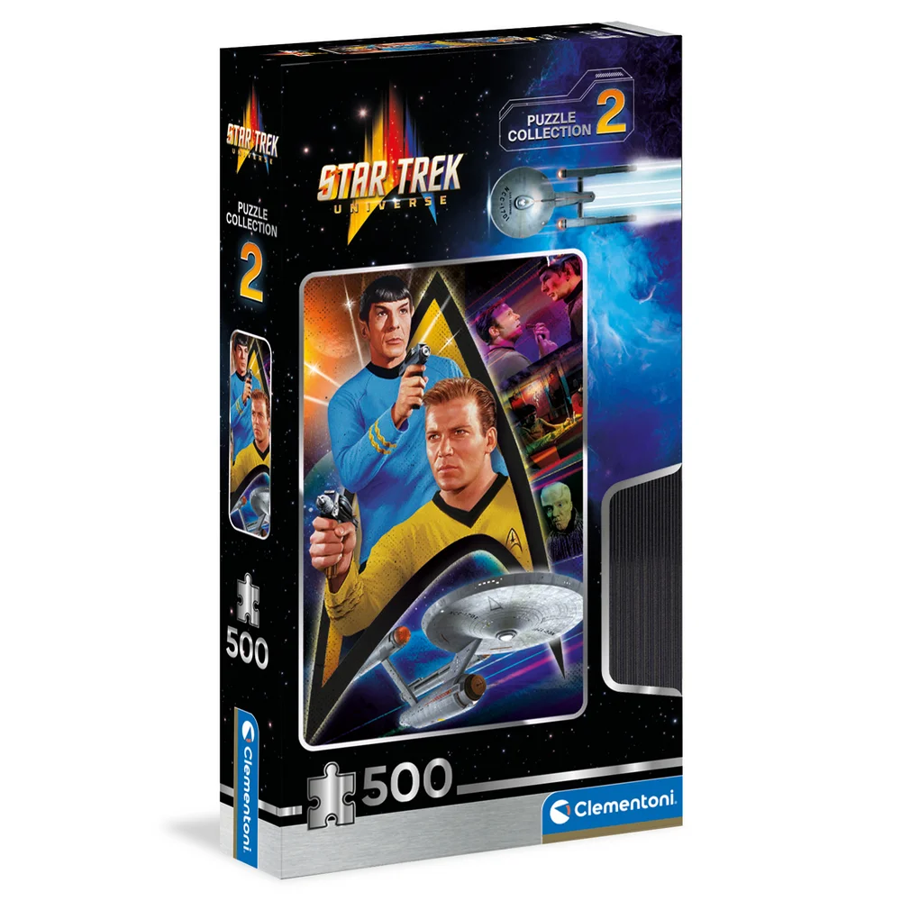 Clementoni Star Trek VHS 500 Piece Jigsaw Puzzle 2 Image 1