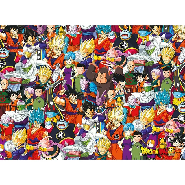 Clementoni Dragonball 1000 Piece Impossible Jigsaw Puzzle