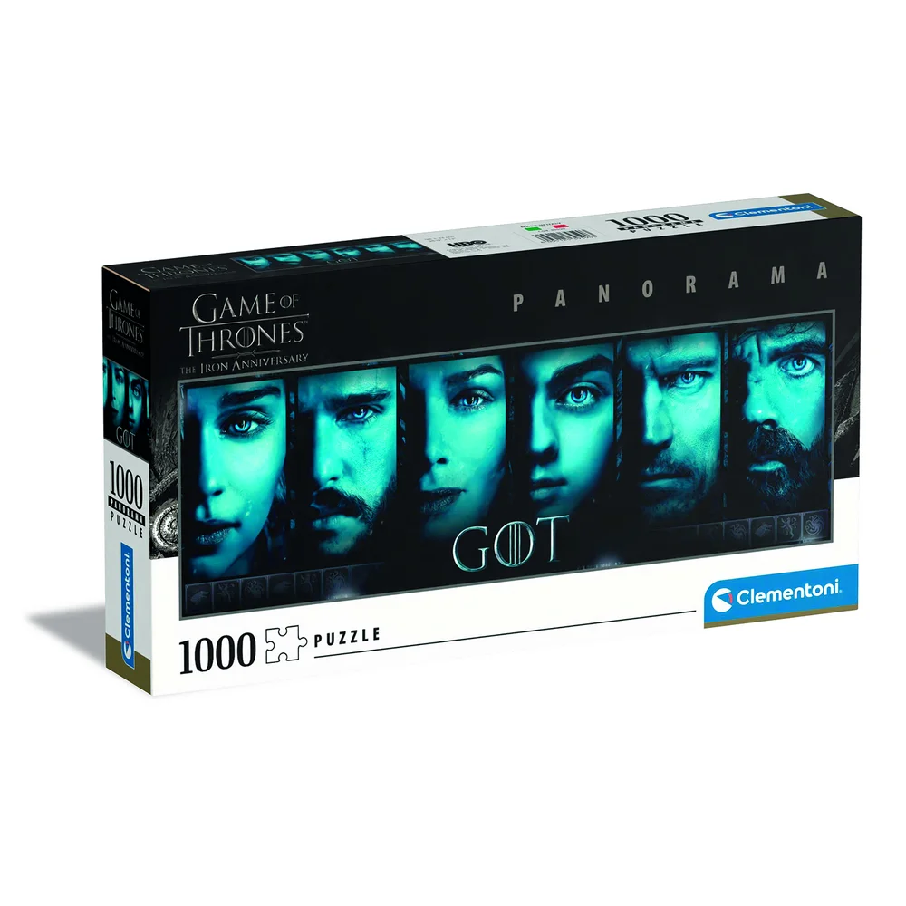 Clementoni Game Of Thrones 1000 Piece Panorama Jigsaw Puzzle Image 1