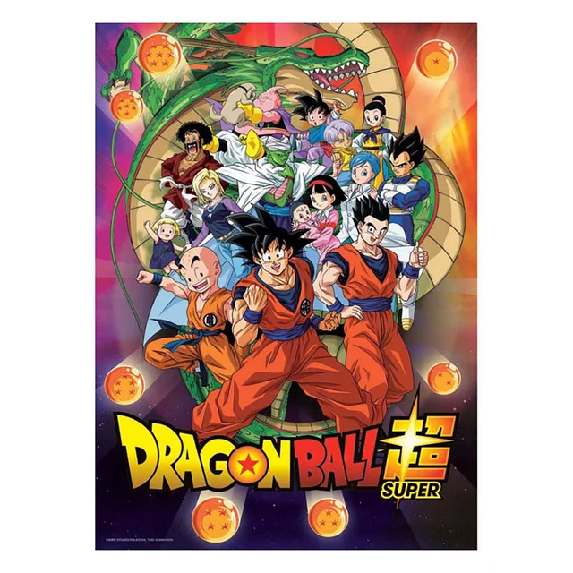 Clementoni Dragonball Portrait 1000 Piece Jigsaw Puzzle