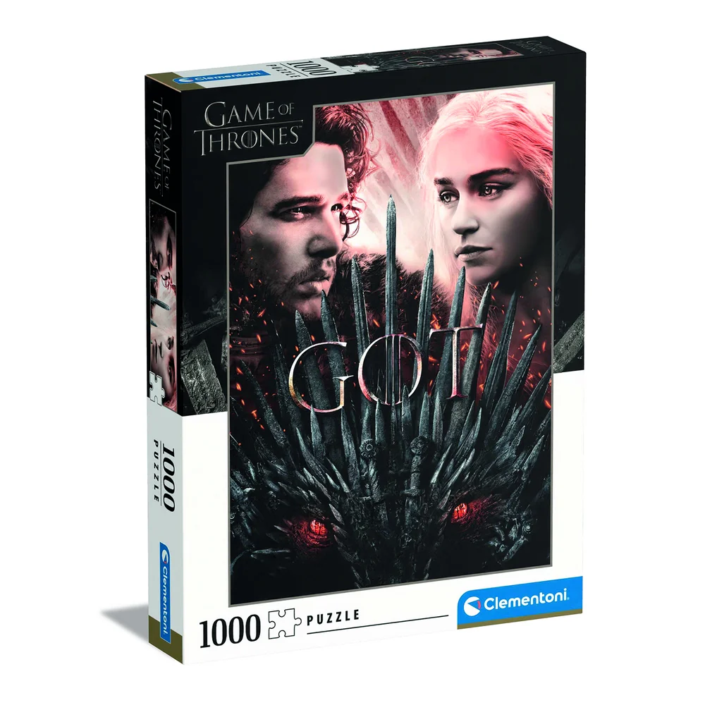 Clementoni Game Of Thrones Portrait 1000 Piece Jigsaw Puzzle Image 1