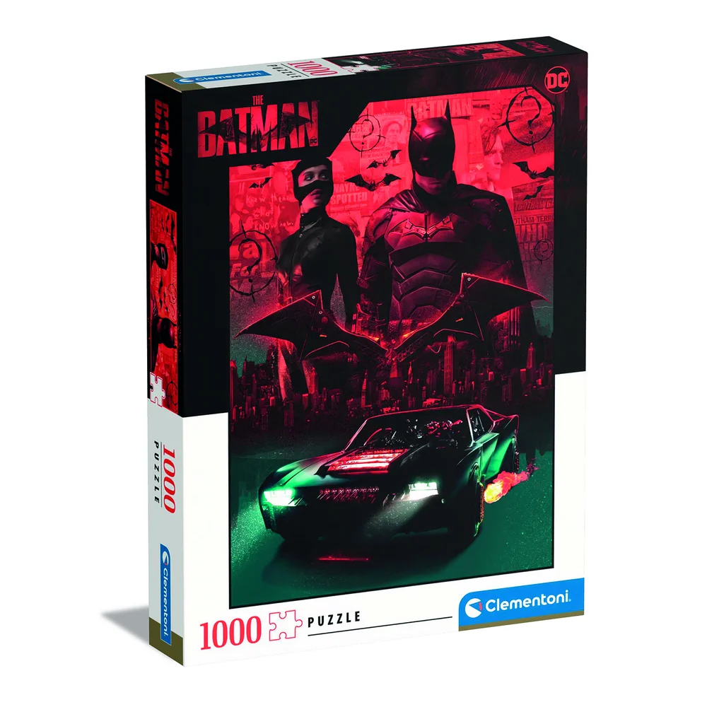 Clementoni Batman 1000 Piece Jigsaw Puzzle Image 1