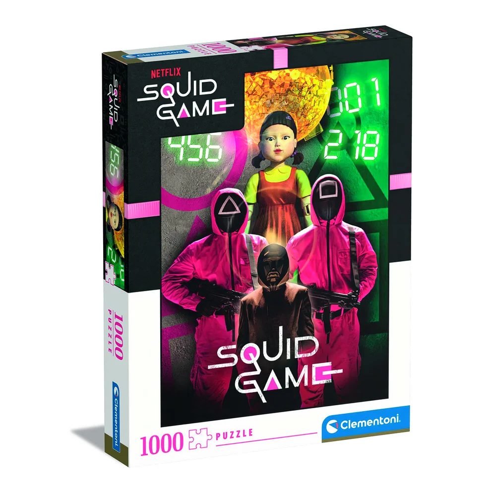 Clementoni Squid Game 1000 Piece Jigsaw Puzzle Image 1