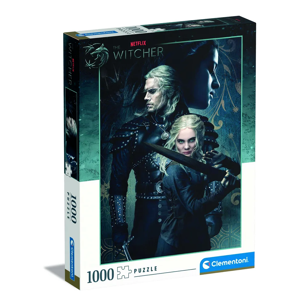 Clementoni The Witcher 1000 Piece Jigsaw Puzzle Image 1