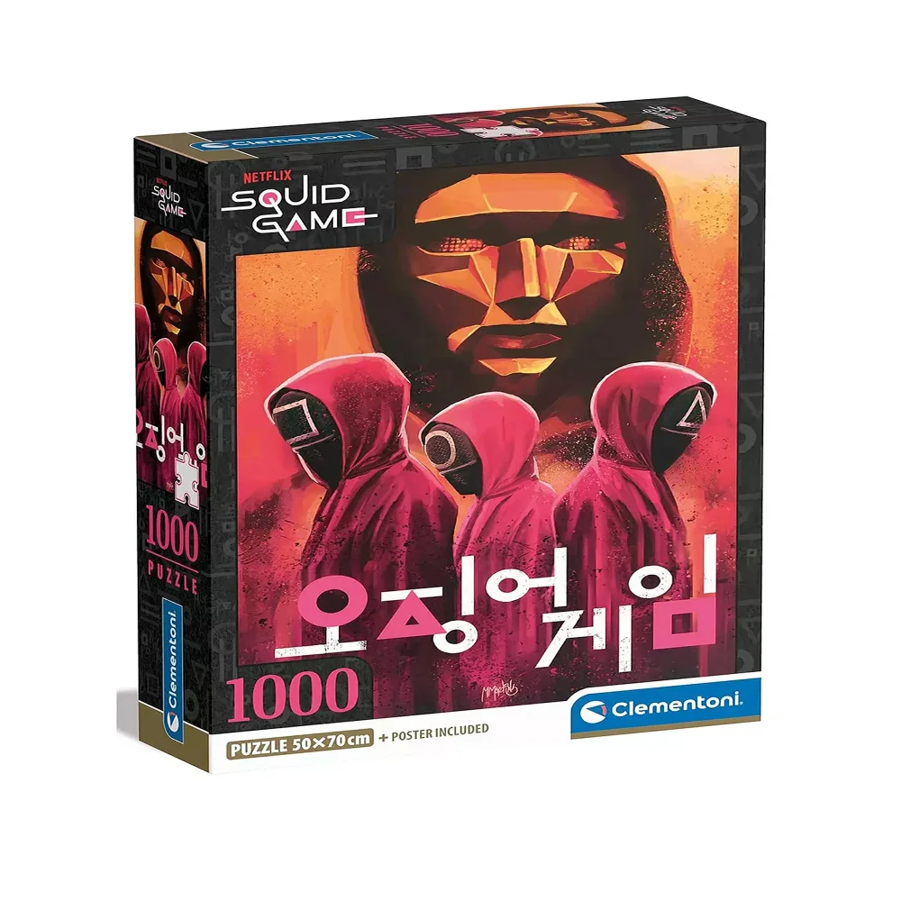 Clementoni Squid Game 1000 Piece Jigsaw Puzzle Image 1