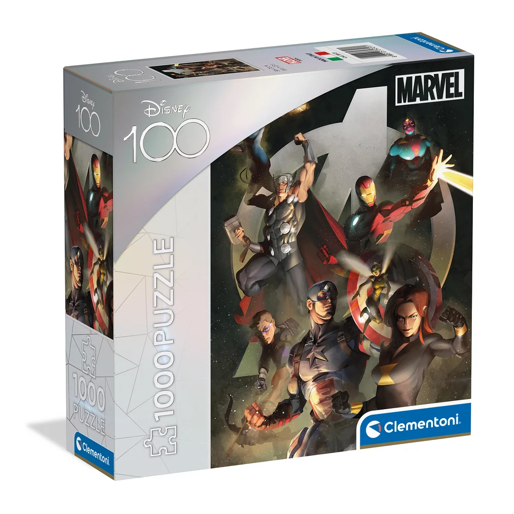 Clementoni Disney Avengers 1000 Piece Jigsaw Puzzle Image 1