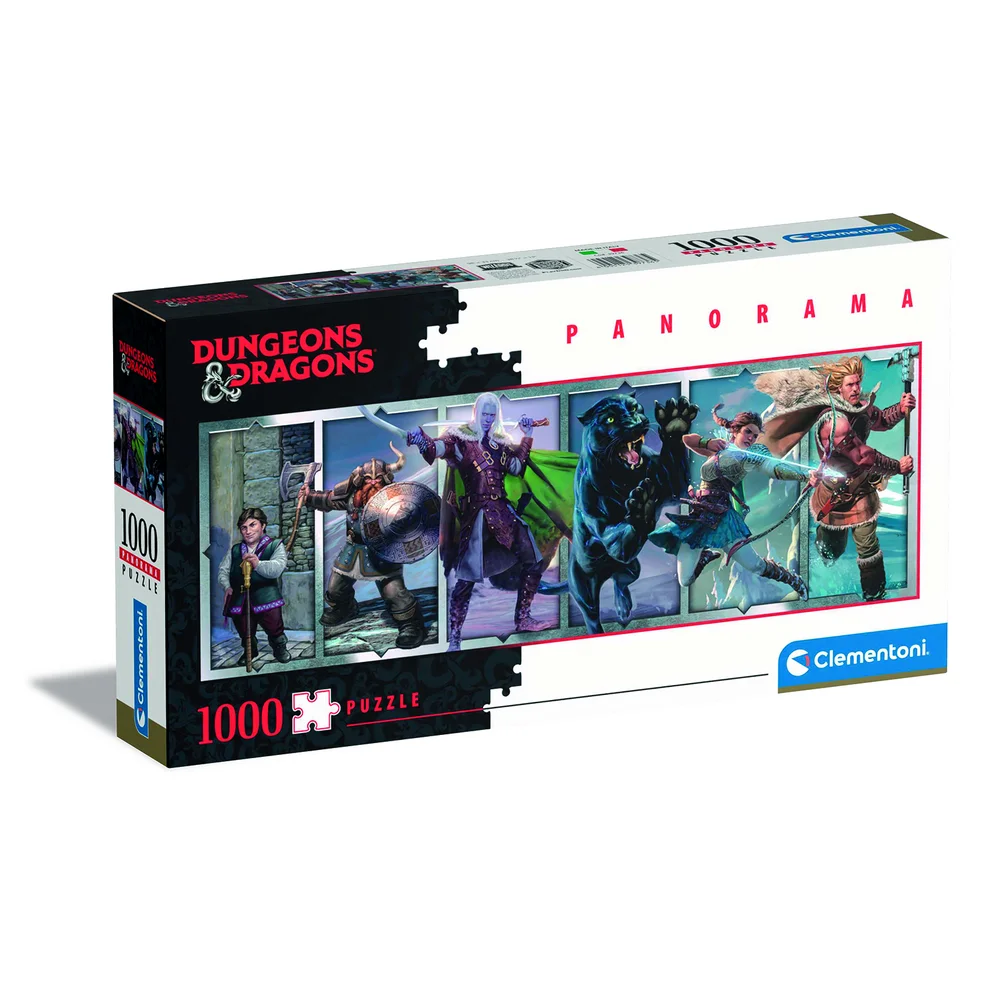 Clementoni Dungeons & Dragons 1000 Piece Panorama Jigsaw Puzzle Image 1
