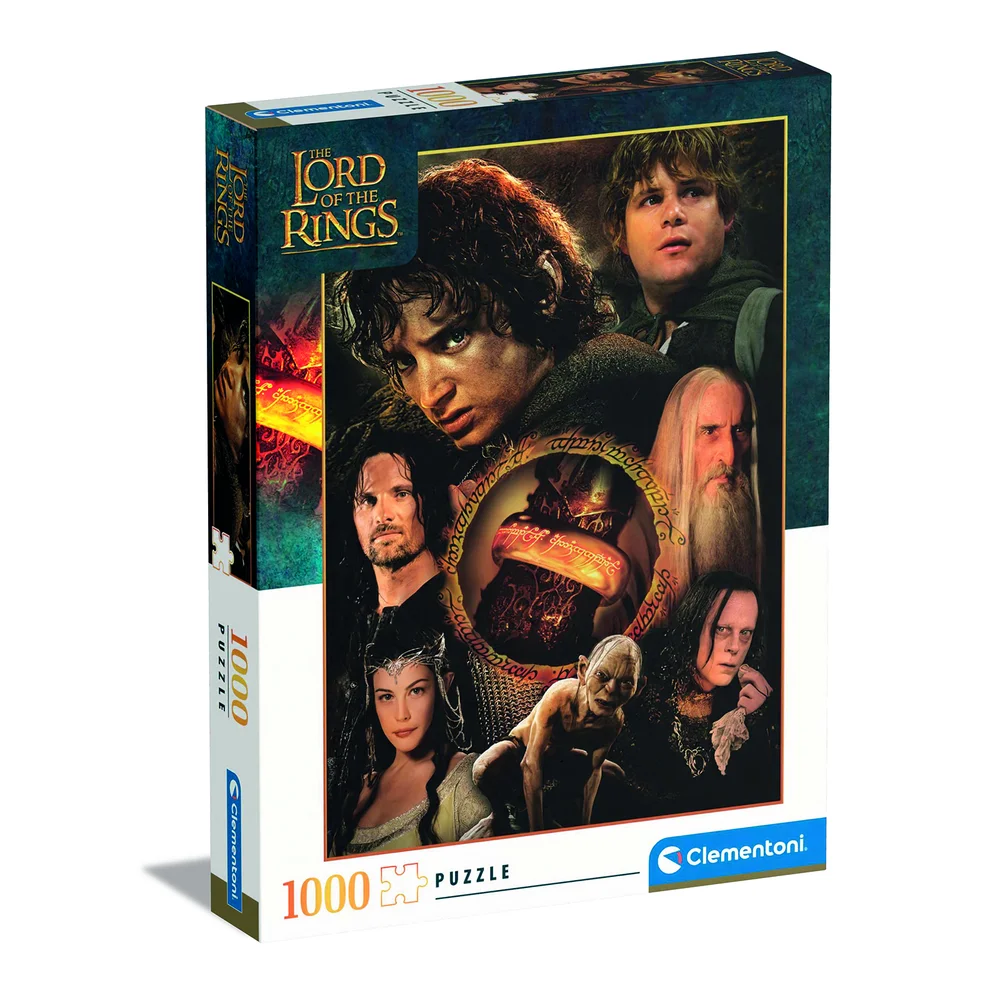 Clementoni The Lord Of The Rings 1000 Piece Jigsaw Puzzle 1 Image 1