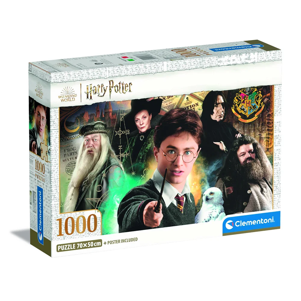 Clementoni Harry Potter 1000 Piece Jigsaw Puzzle Image 1
