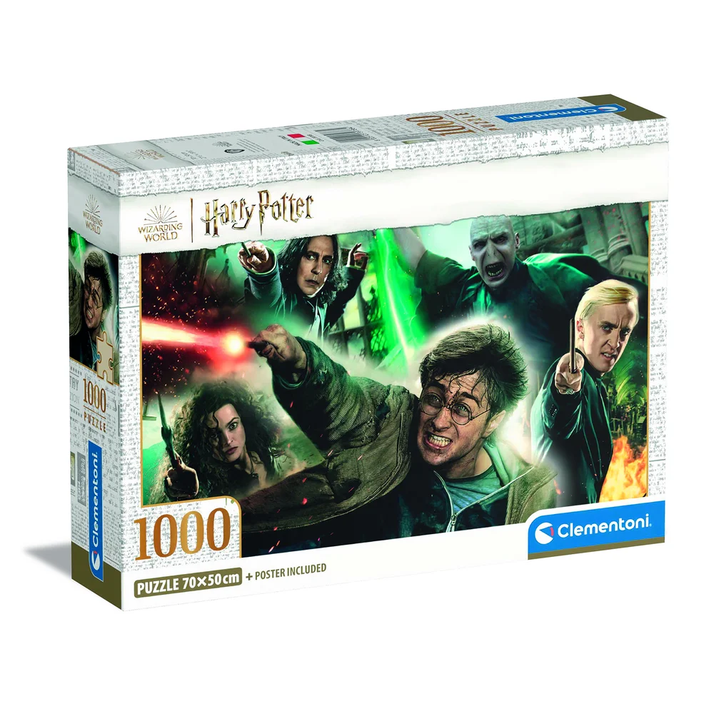 Clementoni Harry Potter 1000 Piece Jigsaw Puzzle Image 1