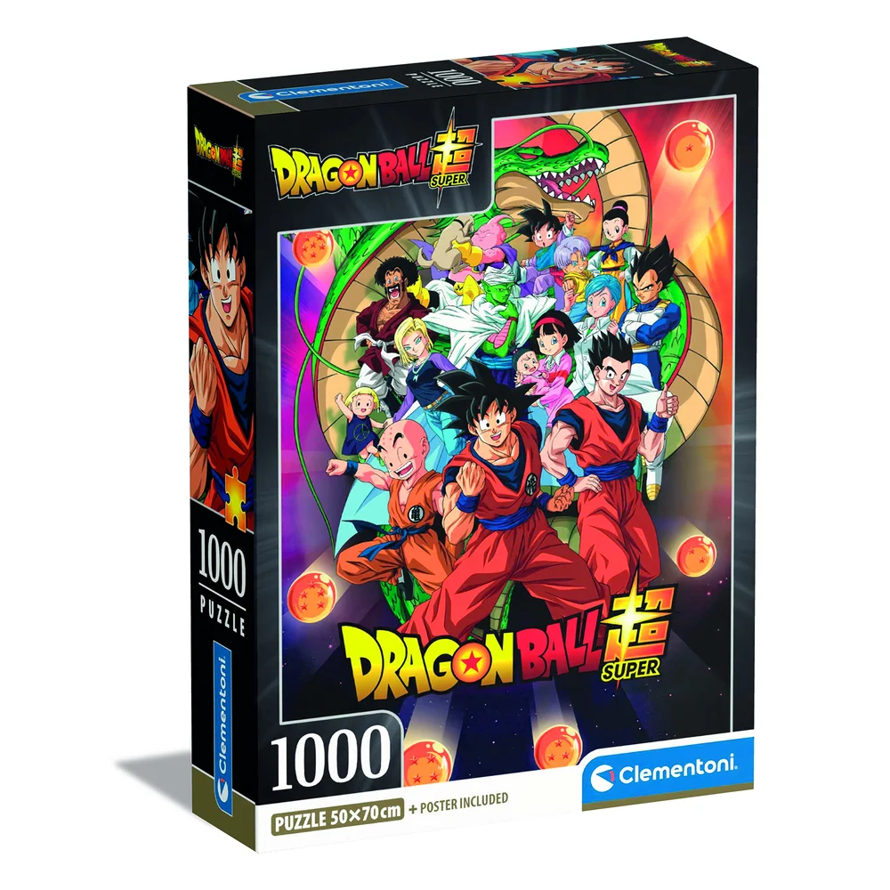 Clementoni Dragonball Portrait 1000 Piece Jigsaw Puzzle Image 1