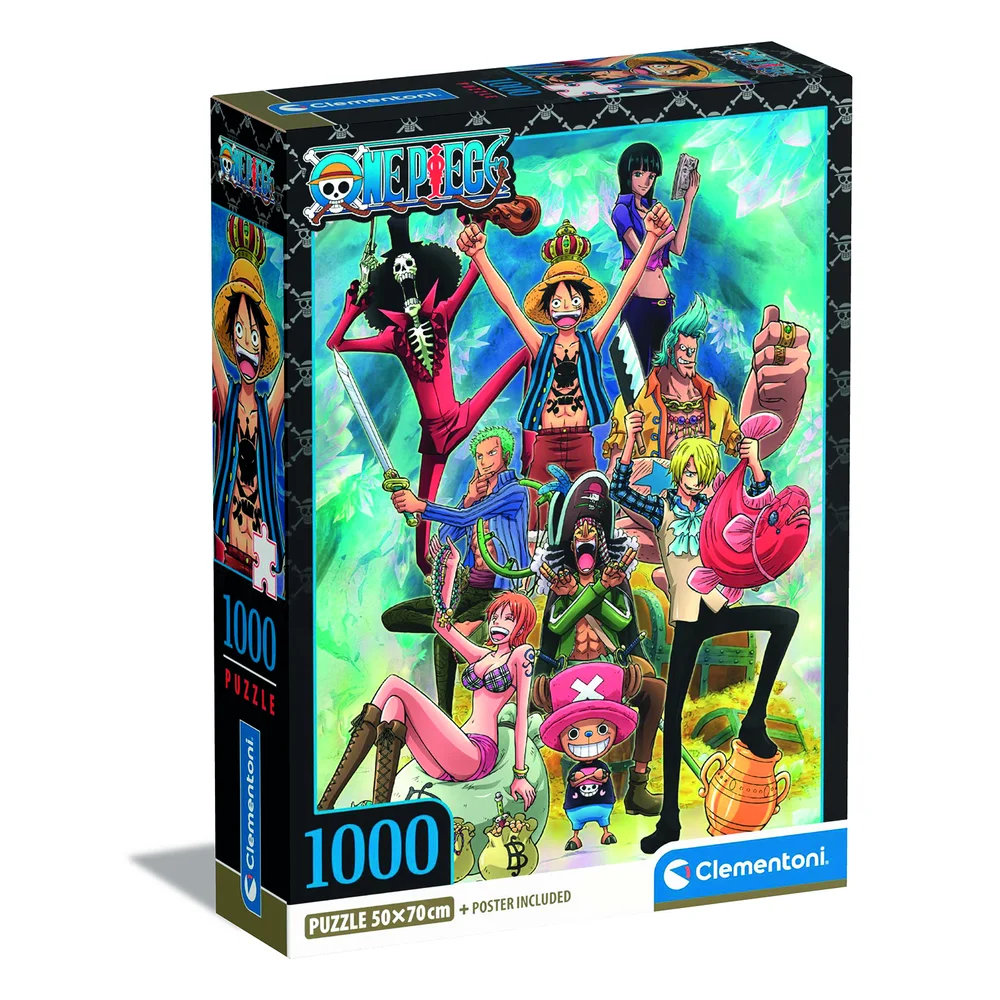 Clementoni One Piece 1000 Piece Jigsaw Puzzle 1 Image 1